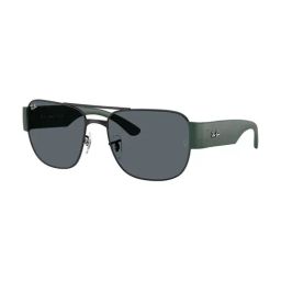 Ray-Ban Performance Green Square UV Protection Unisex Sunglasses-image-4