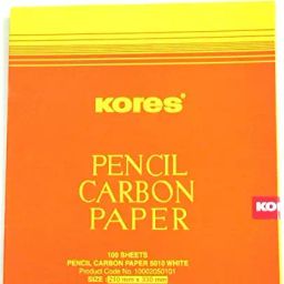 Kores Pencil Carbon Paper - 5010 White 210 x 330 mm-16