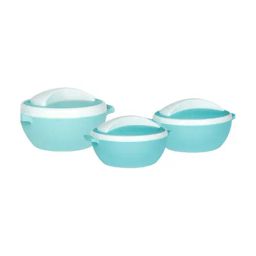 Varmora Milano Insulated Green Plastic Casserole - Set of 3-image-16