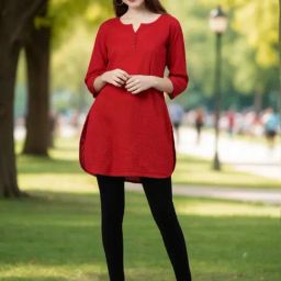 Kryptic Black Cotton Slim Fit Leggings-picture-23