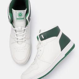HRX by Hrithik Roshan Men Club Culture Mid-Top Sneakers-image-24