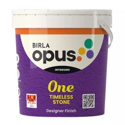 Birla Opus One Timeless Stone 10 Kg White Designer Finish for Interior Walls, 940101 (Bucket of 10 Kg)-picture-10