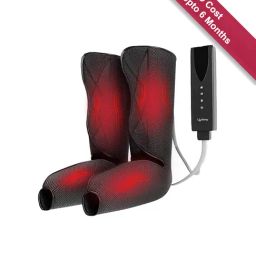 Lifelong LLM522 Rechargeable Air Pressure Massager for Calves with Heat and Vibration (Black)-47