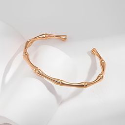 KARISHMA KREATIONS Rose Gold-Plated Stainless Steel Cuff Bracelet-56