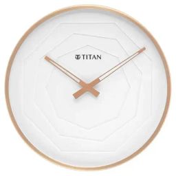 Titan W0078MA02 Rose Gold Metal Wall Clock-image-32