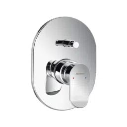 Parryware Ultra High Flow Upper Trim Alpha Series Silver Stainless Steel Chrome Finish, G272KA1-5
