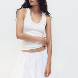 H&M Flounced Mini Skirt-picture-6