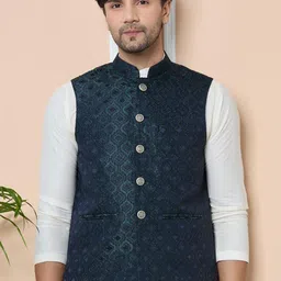 See Designs Woven Design Nehru Jackets-picture-53