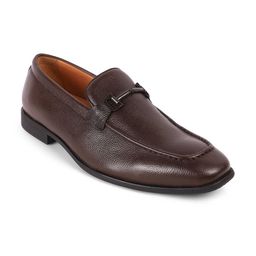 Tresmode Men Leather Driving Shoes-image-98