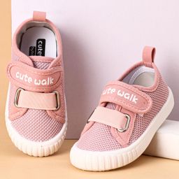 Cute Walk by Babyhug Casual Shoes Solid- Pink-picture-6