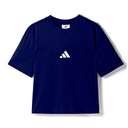 ADIDAS KIDS Half Sleeves Solid Colour T-Shirt - Navy Blue-image-56