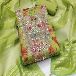 SHIJILA Unstitched Dress Material-image-89