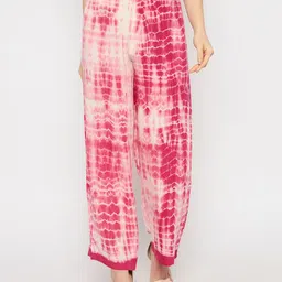 Novio Women Tie and Dye Printed Flared Palazzos-picture-46