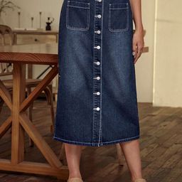 Kotty Straight Midi Skirts-image-30