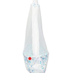 VParents Galaxy Baby Cradle with Attached Bed and Mosquito Net and Window Cradle Metal Hanger - Blue image 4