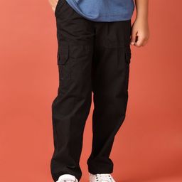 V-Mart Boys Regular Fit Cotton Cargos Trousers-image-71