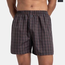 Jockey Men Checked Technology Shorts-image-94
