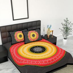 E Elma Unisex Black Bedsheets-image-91