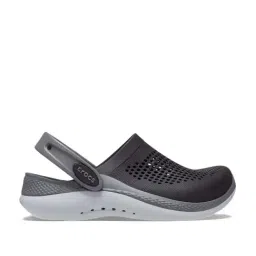 Crocs Kid's Literide 360 Black Back Strap Clogs-image-9