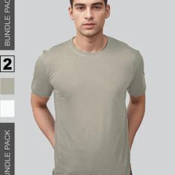 Lux Nitro Grey & White Regular Fit T-Shirt-picture-12