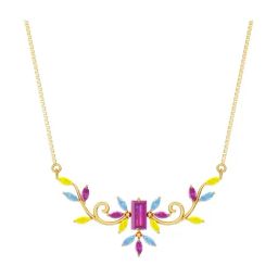 Joyalukkas 22k (916) Blooming Radiance Gold Necklace For Women-picture-39