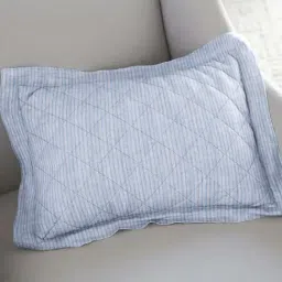 The Baby Atelier Blue Cotton Kids Pillow Cover - Set of 1-7