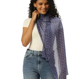 Trend Arrest Blue Printed Scarf-picture-27