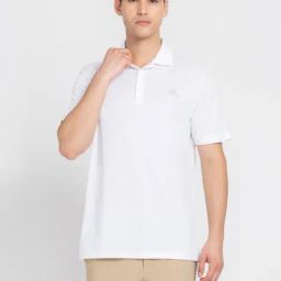 Adidas White Regular Fit Printed Sports Polo-picture-27
