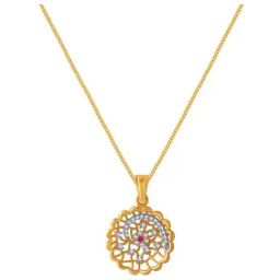 P.C. Chandra Jewellers 14k Yellow Gold Pendant-picture-13