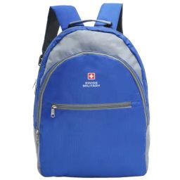 Swiss Military 22 Ltrs Blue Small Laptop Backpack-15