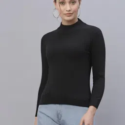 Style Quotient Black Slim Fit Sweater-picture-39