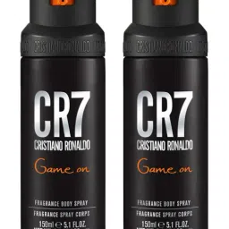 Cristiano Ronaldo CR7 Game On Body Spray - 150 ml (Pack of 2)-image-76