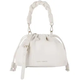 Lino Perros White Solid Potli-34