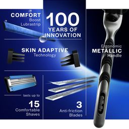 Gillette Men Mach3 Set of 12 Shaving Blades image 4