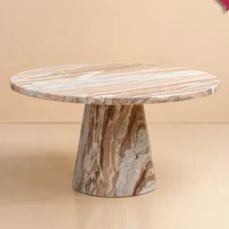 Muun Home Natural Marble Saturn Marble Table-40