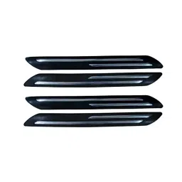 Auto Pearl Black Double Chrome Bumper Protector for Tata Indica Vista-image-78