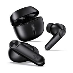 Boat Airdopes Max TWS In Ear BT Earbuds with 100H Playtime & ENX Tech (Carbon Black, True Wireless))-image-1
