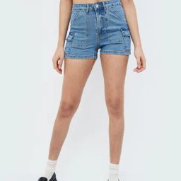 Ginger by Lifestyle Blue Regular Fit Shorts-image-98