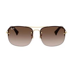 Ray-Ban Core Brown Square Gradient Unisex Sunglasses image 2