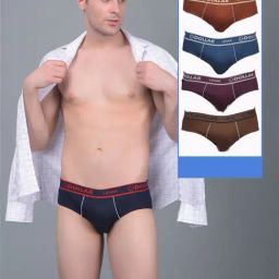 Dollar Lehar Assorted Cotton Regular Fit Briefs - Pack Of 5-picture-14