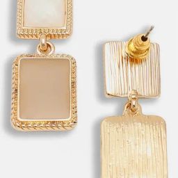 Sohi Gold Plated Party Designer Stone Drop Earrings-image-95