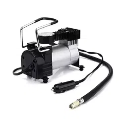 Auto Pearl 12V Metal Car Heavy Duty Tire Inflator/Compressor with Working Light Compatible with City-33