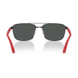 Ray-Ban Core Grey Rectangular UV Protection Unisex Sunglasses image 4