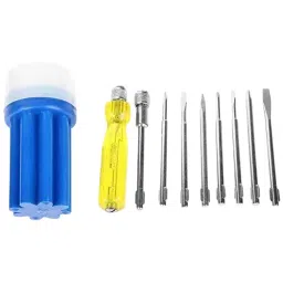 Agam Hand Tool Kit Comfort Grip Hand Powered For Electrical Work, Mechanical Tasks And Diy Projects (Set of 3) image 2