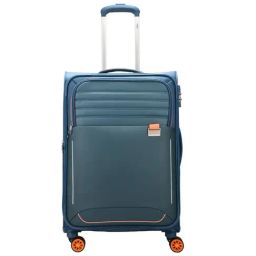 Skybags Twentyfour7 Pro Cobalt Blue Solid Soft Medium Trolley Bag - 29 cm-3