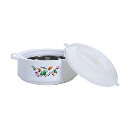 Varmora Imperial Serving Insulated White Plastic Serve Casserole - 2.5 L-image-95