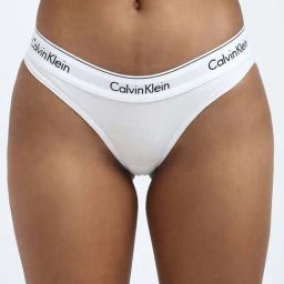 Calvin Klein Underwear White Cotton Plain Panty-picture-27