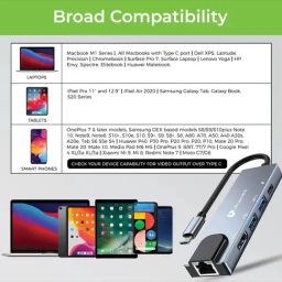 Ultraprolink Type C Adapter|5 In 1 Usb Type C To Hdmi 4K image 4