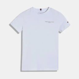 TOMMY HILFIGER Boys White Cotton Solid T-Shirt-image-51