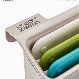 Joseph Joseph Multicolor Folio Slim Large Under-Shelf Chopping Board - Set of 3 image 5